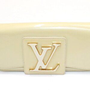 Louis Vuitton Vernis Sobe Clutch Handbag - Natural